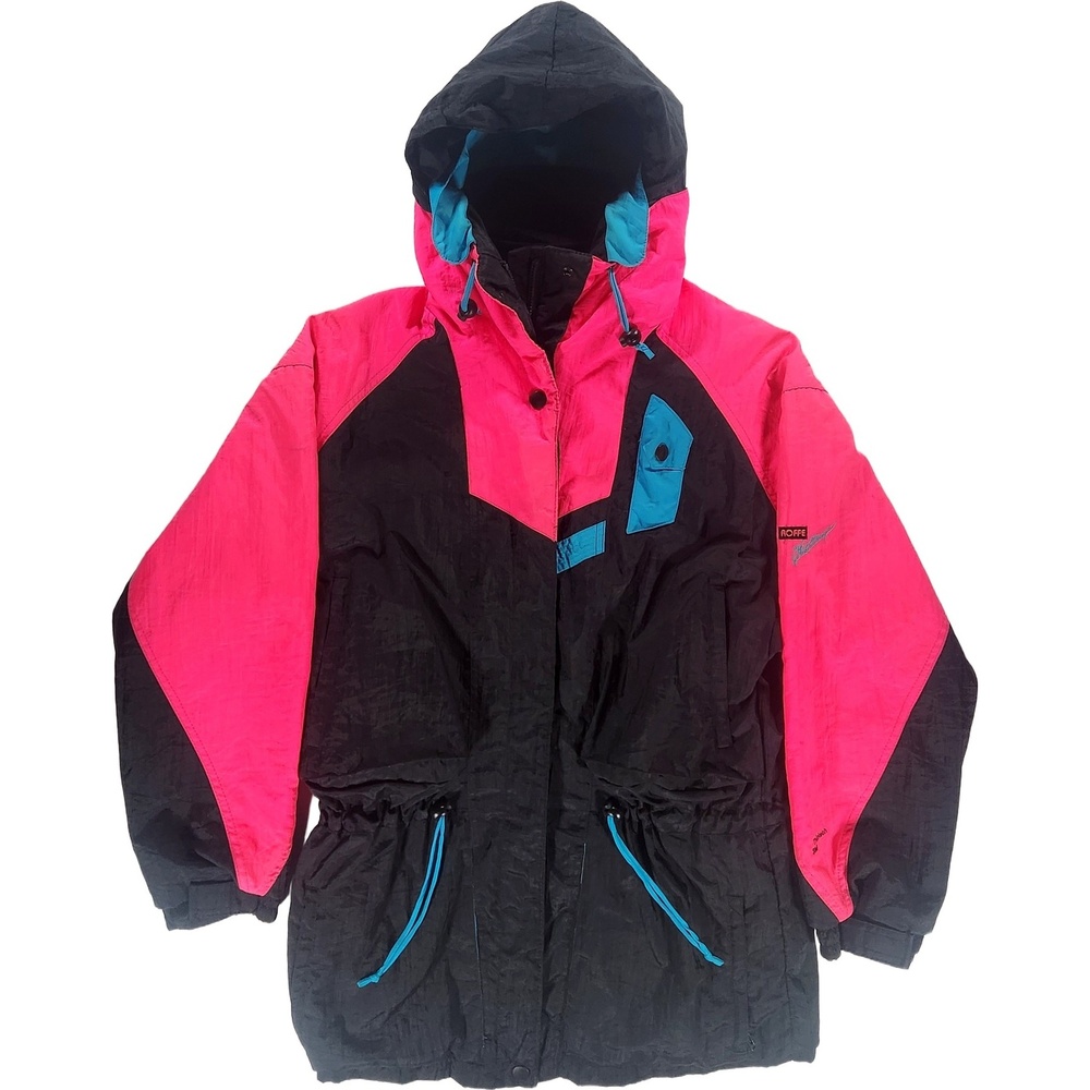 Roffe Ski Jacket Mens Large 3M Thinsulate Nylon Puffer Parka Gorpcore 90s USA